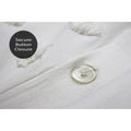 White - Back - Linen House Haze Duvet Cover Set