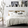 White - Front - Linen House Haze Duvet Cover Set