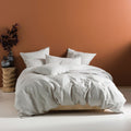 Grey - Front - Linen House Nimes Duvet Cover Set