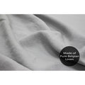 Grey - Side - Linen House Nimes Duvet Cover Set