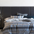 Indigo - Lifestyle - Linen House Northbrook Pillowcase Pair
