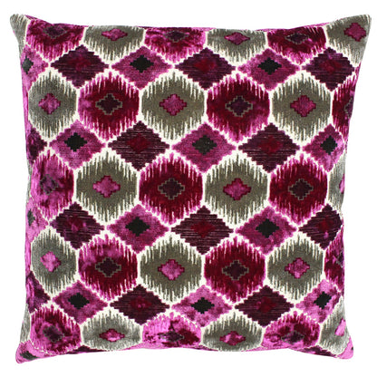 Fuchsia Pink - Front - Riva Paoletti Ares Cushion Cover