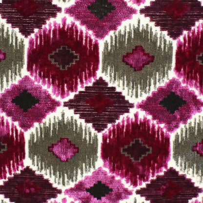 Fuchsia Pink - Back - Riva Paoletti Ares Cushion Cover