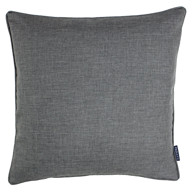 Silver - Front - Riva Paoletti Eclipse Cushion Cover