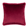 Berry - Front - Riva Paoletti Freya Cushion Cover