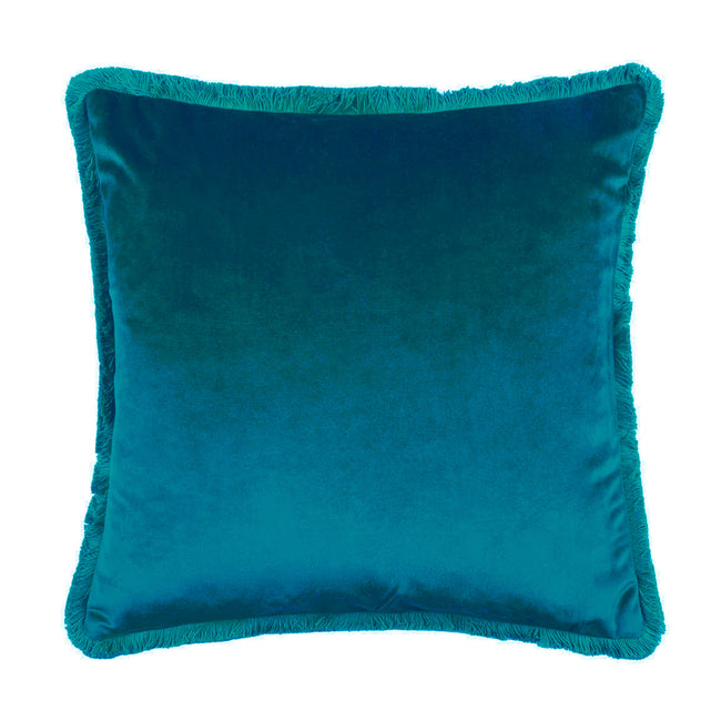 Teal - Front - Riva Paoletti Freya Cushion Cover