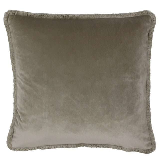 Taupe - Front - Riva Paoletti Freya Cushion Cover