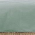 Aqua Blue - Side - Linen Yard Waffle Duvet Cover Set