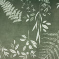 Sage - Back - Furn Fearne Botanical Print Feather Filled Cushion