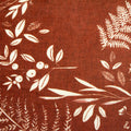 Brick - Lifestyle - Furn Fearne Botanical Print Feather Filled Cushion