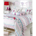 Kingfisher-Pink - Front - Riva Home Appleby Bedspread