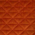 Jaffa Orange-Teal - Pack Shot - Riva Home Quartz Cushion Cover with Geometric Diamond Design