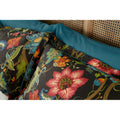 Black-Multicoloured - Lifestyle - Riva Paoletti Botanist Duvet Cover Set