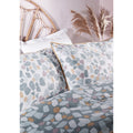 Grey-Blush Pink-Ochre - Side - Furn Terrazo Duvet Cover Set With Marble Stone Print Design