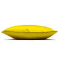 Limon Yellow - Back - Riva Home Palermo Cushion Cover With Metallic Sheen Design