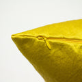 Limon Yellow - Lifestyle - Riva Home Palermo Cushion Cover With Metallic Sheen Design