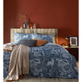 Midnight Blue - Back - Creative Cloth Winter Woods Duvet and Pillowcase Set