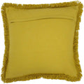 Ochre Yellow - Back - Furn Sienna Cushion Cover