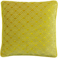 Ochre Yellow - Front - Paoletti Avenue Cushion Cover