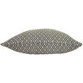 Monochrome - Back - Paoletti Tangier Geometric Cushion Cover