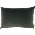 Grey - Front - Furn Velvet Cushion Cover