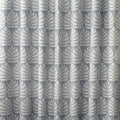 Blue - Side - Paoletti Horto Eyelet Curtains