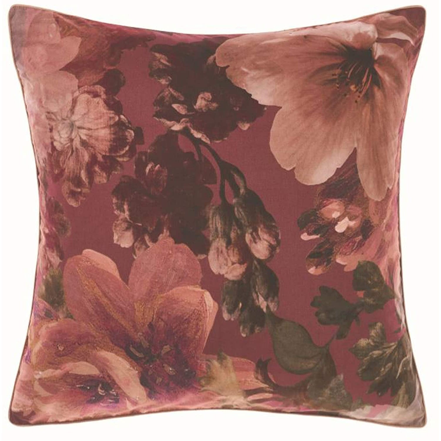 Multicoloured - Front - Linen House Floraine Square Pillowcase