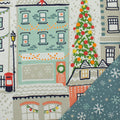 Multicoloured - Back - Furn Festive Christmas Town Duvet Cover Set