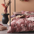 Multicoloured - Lifestyle - Linen House Taira Duvet Cover Set