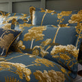 Blue - Side - Paoletti Arboretum Duvet Cover Set