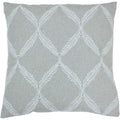 Grey - Front - Paoletti Olivia Cushion Cover