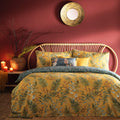 Mustard Yellow - Back - Furn Mazari Duvet Cover Set