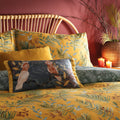 Mustard Yellow - Side - Furn Mazari Duvet Cover Set