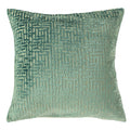 Teal - Front - Paoletti Delphi Cushion Cover