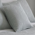 Duck Egg Blue - Front - Paoletti Belves Cushion Cover