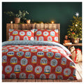 Red - Front - Furn Twelve Days of Christmas Duvet Cover Set