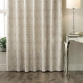 Natural - Back - Paoletti Horto Eyelet Curtains