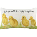Natural-Yellow-Green - Front - Evans Lichfield In This Together Cushion Cover