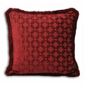 Claret - Front - Riva Home Belmont Cushion Cover
