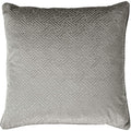 Silver - Front - Paoletti Florence Cushion Cover