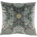 Grey - Front - Evans Lichfield Eden Mirrored Cushion Cover