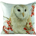 Multicoloured - Front - Evans Lichfield Owl Christmas Cushion Cover