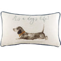 Brown-Grey-Off White - Front - Evans Lichfield Oakwood Dog Cushion Cover