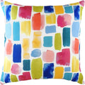 Multicoloured - Front - Evans Lichfield Aquarelle Dash Cushion Cover