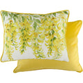 Yellow-Green - Back - Evans Lichfield Blossoms Laburnum Cushion Cover