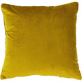Teal-Gold - Side - Paoletti Empire Cushion Cover