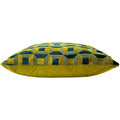 Teal-Gold - Lifestyle - Paoletti Empire Cushion Cover