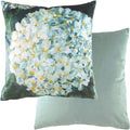 Multicoloured - Back - Evans Lichfield Winter Florals Hydrangea Cushion Cover
