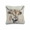 Multicoloured - Front - Evans Lichfield Highland Cow Cushion Cover