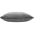 Smoke - Side - Ashley Wilde Kassaro Crushed Velvet Cushion Cover